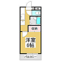 サンサイド7 207 ｜ 長野県松本市美須々（賃貸マンション1K・2階・22.68㎡） その2