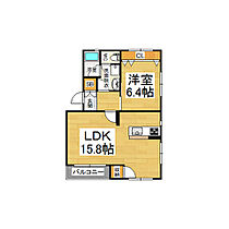 ソリッドリバーサイド松本  ｜ 長野県松本市筑摩4丁目（賃貸マンション1LDK・3階・50.42㎡） その2