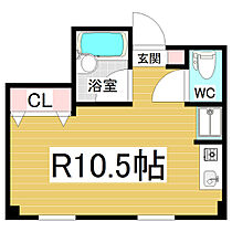 ＫＲＤタウン  ｜ 長野県松本市中央1丁目（賃貸マンション1R・3階・26.70㎡） その2