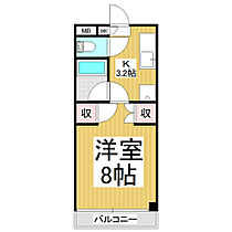 セントラルコーポウッズ城山  ｜ 長野県松本市宮渕2丁目（賃貸マンション1K・2階・25.51㎡） その2