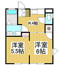 島立ハイツ  ｜ 長野県松本市大字島立（賃貸アパート2DK・1階・37.00㎡） その2