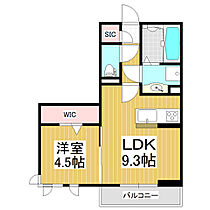 Ｒｅｎａｔｕｓ・S 105 ｜ 長野県松本市笹部1丁目（賃貸アパート1LDK・1階・37.03㎡） その2