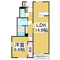 長野県松本市沢村3丁目（賃貸アパート1LDK・1階・51.05㎡） その2