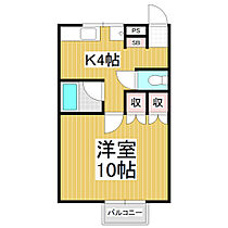 パレス・エムズ  ｜ 長野県松本市大字新村（賃貸アパート1K・1階・33.12㎡） その2