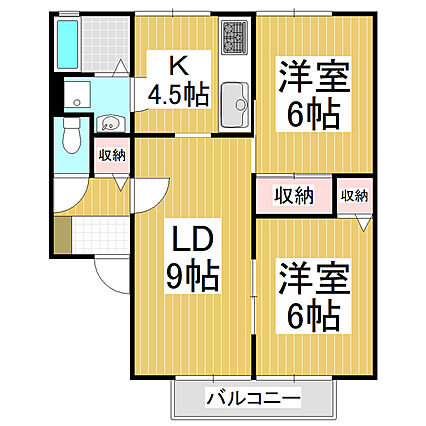 ボンビラス細野A_間取り_0