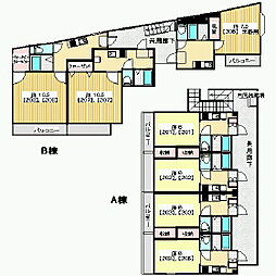 ラ・ポールあさま ワンルームの間取図画像