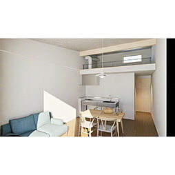 （仮）MURAIレジデンス 1階1LDKのリビング/ダイニング