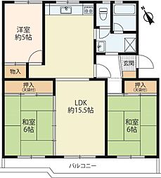 間取図画像 3LDK