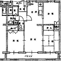 サングリッタ一ッ葉 403 ｜ 宮崎県宮崎市新別府町城元275番地（賃貸マンション3LDK・4階・68.31㎡） その2