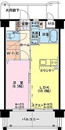 (仮称)延岡・北小路YMマンション 1LDKの間取図画像