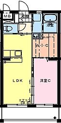 (仮称)恒久南Tマンション 1LDKの間取図画像