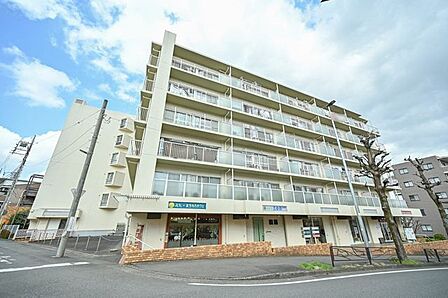 上品な佇まいのマンションです。