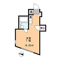 カーサ4416  ｜ 東京都足立区東和4丁目（賃貸アパート1R・2階・16.82㎡） その2