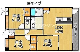 大阪府大阪市住之江区新北島３丁目（賃貸マンション3LDK・7階・65.67㎡） その2