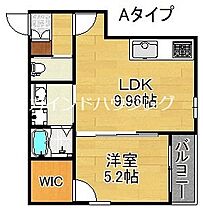 大阪府大阪市住吉区墨江４丁目（賃貸アパート1LDK・3階・37.84㎡） その2