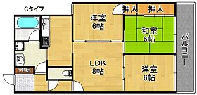 大阪府大阪市住之江区浜口東３丁目（賃貸マンション3LDK・2階・65.85㎡） その2