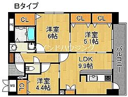アネックス六兵衛三番館 6階