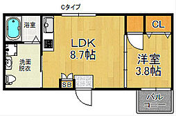 メゾン・オークルII 1階