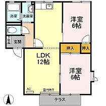 アルナハイム III102 ｜ 佐賀県小城市小城町畑田（賃貸アパート2LDK・1階・54.81㎡） その2