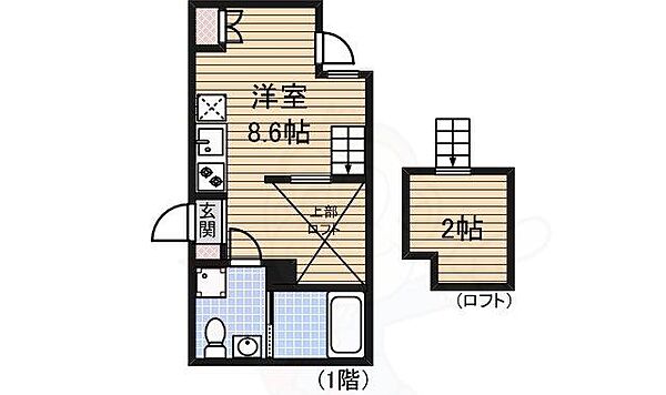 愛知県名古屋市中区新栄３丁目(賃貸アパート1R・3階・26.04㎡)の写真 その2