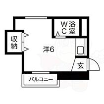 鶴田マンション  ｜ 愛知県名古屋市東区矢田１丁目（賃貸マンション1R・2階・14.85㎡） その2