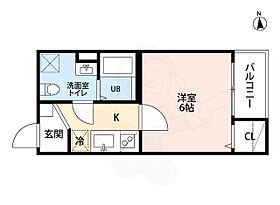 愛知県名古屋市中川区柳島町１丁目（賃貸アパート1K・1階・22.00㎡） その2