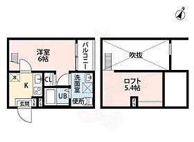 愛知県名古屋市中村区烏森町８丁目501番（賃貸アパート1K・2階・20.97㎡） その2