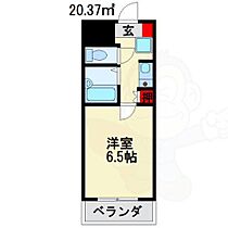 愛知県名古屋市西区栄生１丁目（賃貸マンション1LDK・4階・20.37㎡） その2