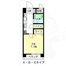 愛知県名古屋市西区天塚町１丁目（賃貸マンション1K・3階・24.17㎡） その2