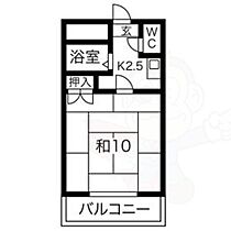 メゾネットときわ  ｜ 愛知県名古屋市西区児玉３丁目（賃貸マンション1K・7階・27.00㎡） その2