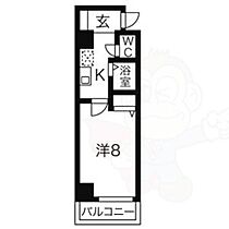 CASTLEワタナベ  ｜ 愛知県名古屋市中村区中村町９丁目（賃貸マンション1K・2階・24.93㎡） その2