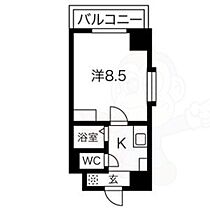 愛知県名古屋市中村区名駅５丁目22番2号（賃貸マンション1K・2階・24.85㎡） その2