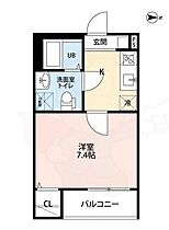 愛知県名古屋市中村区畑江通４丁目（賃貸アパート1K・3階・24.96㎡） その2