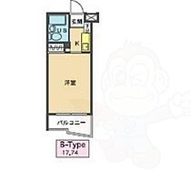 メゾン・ド・カンパーニュ  ｜ 愛知県名古屋市昭和区川名町４丁目（賃貸マンション1R・1階・17.74㎡） その2