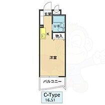 メゾン・ド・ミュール  ｜ 愛知県名古屋市昭和区宮東町（賃貸マンション1R・2階・16.51㎡） その2