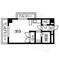 サクセス川原  ｜ 愛知県名古屋市昭和区川原通１丁目8番（賃貸マンション1R・3階・24.75㎡） その2