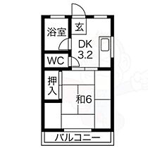 コーポ桐林  ｜ 愛知県名古屋市守山区森孝２丁目（賃貸マンション1DK・2階・22.68㎡） その2