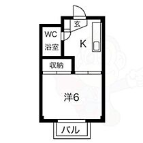 ネスト大森  ｜ 愛知県名古屋市守山区大森５丁目（賃貸アパート1K・2階・15.75㎡） その2