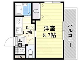 グランドハイツ21  ｜ 愛知県名古屋市西区枇杷島１丁目18番6号（賃貸マンション1K・7階・24.84㎡） その2