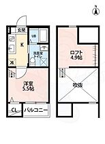 愛知県名古屋市北区水切町２丁目19番5号（賃貸アパート1K・1階・20.79㎡） その2