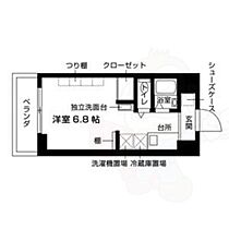 ジュネスコート桜山  ｜ 愛知県名古屋市瑞穂区桜見町２丁目（賃貸マンション1R・10階・17.76㎡） その2