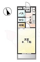 コンフォールメゾン2  ｜ 愛知県名古屋市中川区松葉町４丁目（賃貸マンション1K・1階・24.90㎡） その2