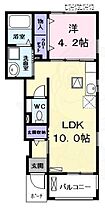 フレーシュ  ｜ 愛知県名古屋市中川区万場４丁目803番（賃貸アパート1LDK・1階・37.76㎡） その2