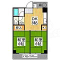 二瀬マンション2階4.5万円