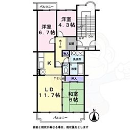 リヴィエール1 2階/-