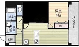 水切浅田ビル 1LDKの間取図画像