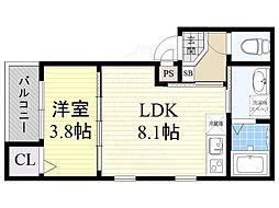 グランコリーヌ 2階