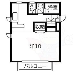 名古屋市営東山線 本山駅 徒歩7分 2階/-