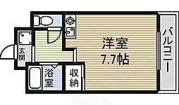 ドール新栄 ワンルームの間取図画像