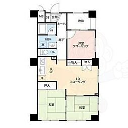和光小幡マンション 3LDKの間取図画像